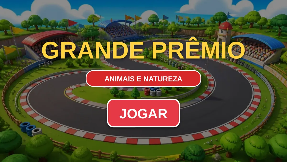 Tela de abertura do jogo Grande Prêmio